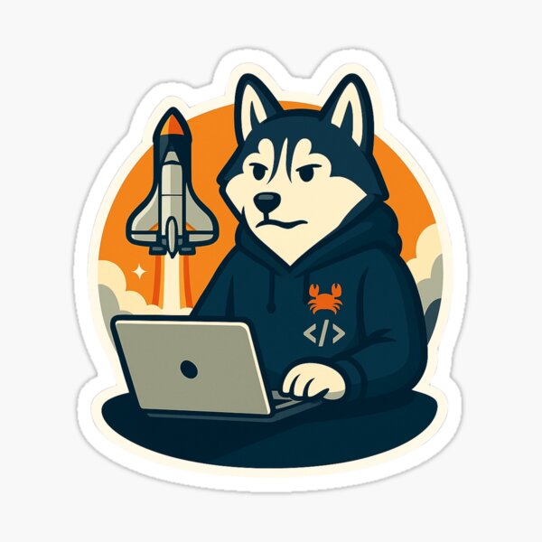 Item preview, Siberia Developer Cloud DevOps Launch Unit – Cluster Stability Team Sticker designed and sold by Minimal Dev Art.