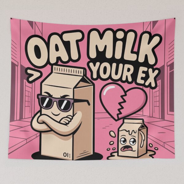 Item preview, Healthy Oat milk > your ex designed and sold by DamioPolArt.