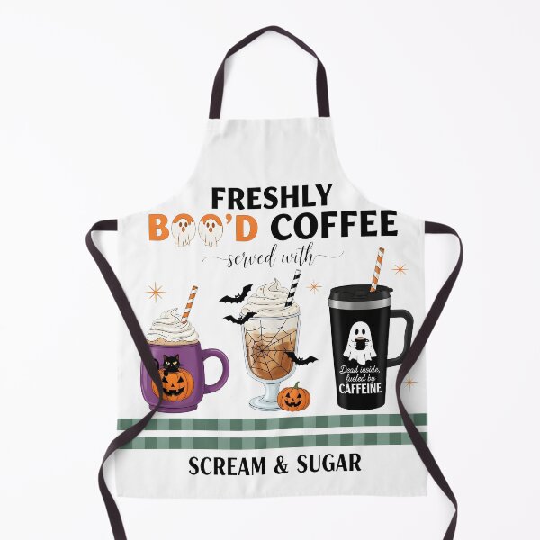 Item preview, BOO'D Coffee – Funny Halloween Caffeine Lover Design designed and sold by fawzimorsy.