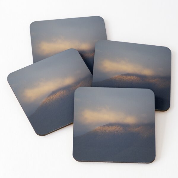 Item preview, Soft Light Sunset Mt Bogong designed and sold by Joy Watson - Natural Light Photography .