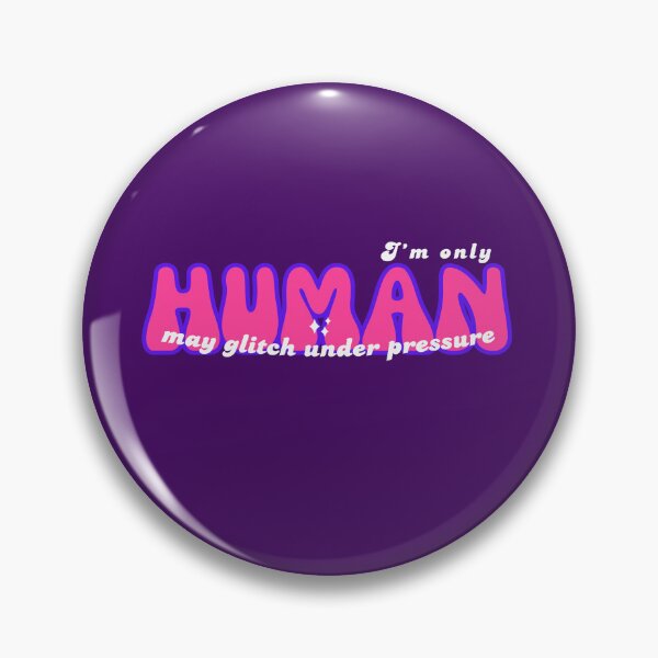 Item preview, I'm Only Human - Retro Soul Vibe Tee designed and sold by UBU-space.