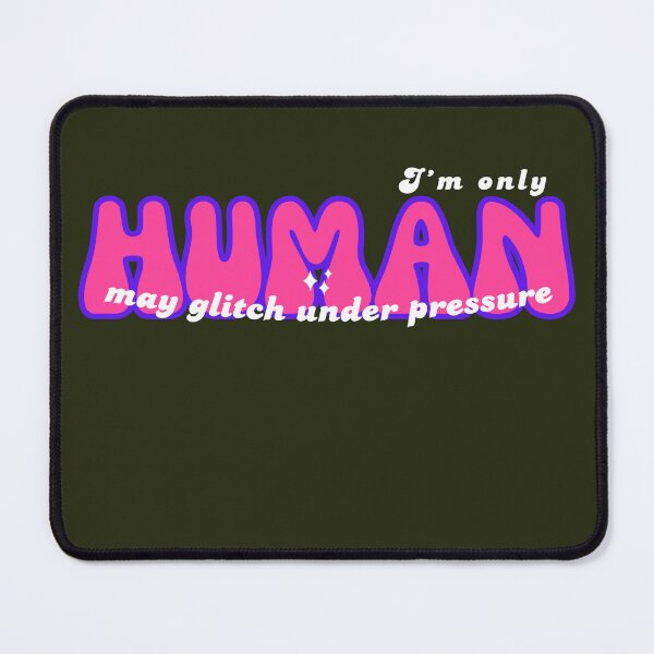 Item preview, I'm Only Human - Retro Soul Vibe Tee designed and sold by UBU-space.
