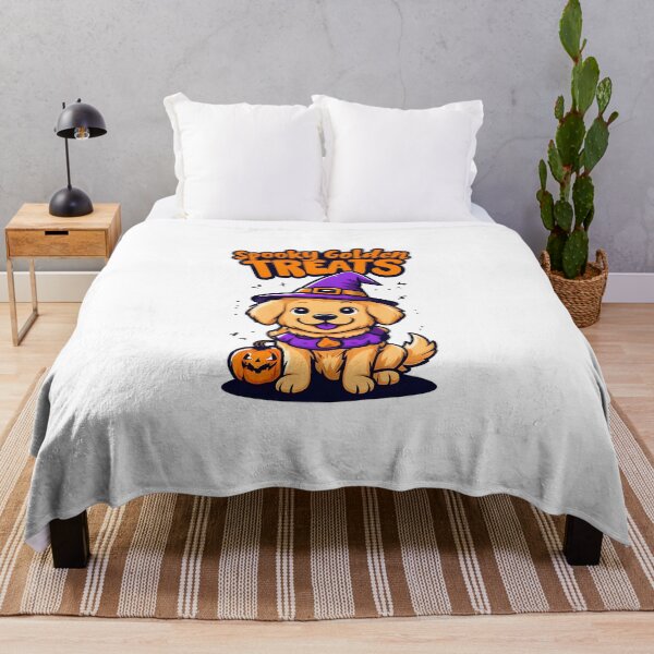 Item preview, Spooky Golden Retriever – Halloween Edition designed and sold by GoxyVision.