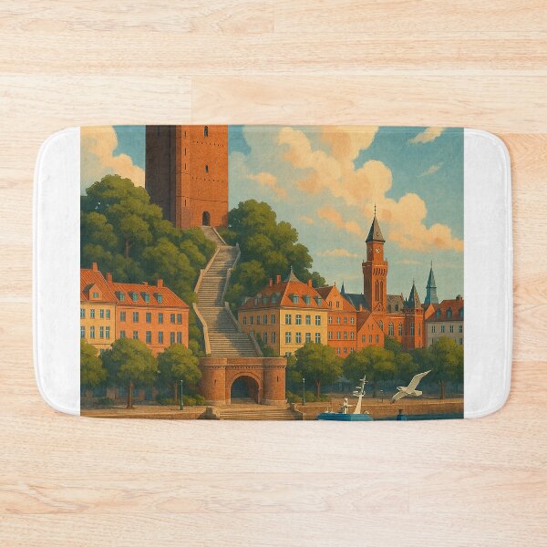 Item preview,  Kärnan and Waterfront, Helsingborg Sweden designed and sold by Aryabek.