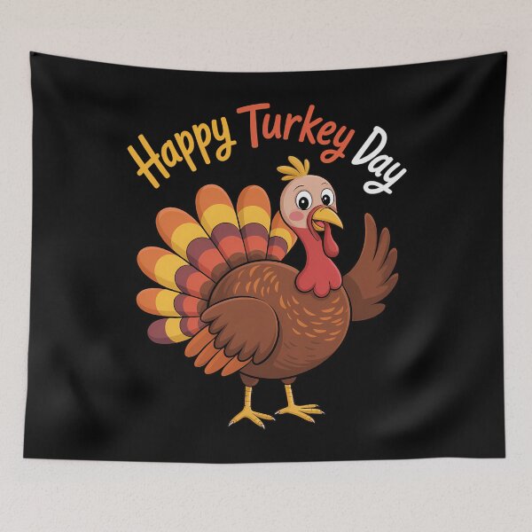 Item preview, Thanksgiving Turkey Happy Turkey Day Funny Thanksgiving Day designed and sold by brynatshop.