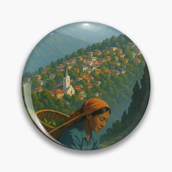 Item preview,  Tea Harvest in Darjeeling, India designed and sold by Aryabek.