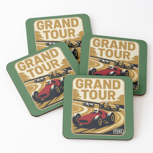 Item preview, Grand Tour – Retro Car Race – Vintage Spirit and Speed designed and sold by Fuel-Shirts.