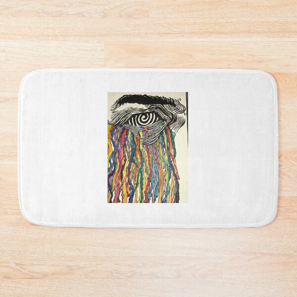 Item preview, Colorful dripping spiral eye designed and sold by obrownwolf.