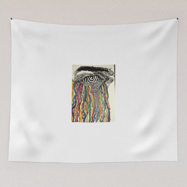 Item preview, Colorful dripping spiral eye designed and sold by obrownwolf.