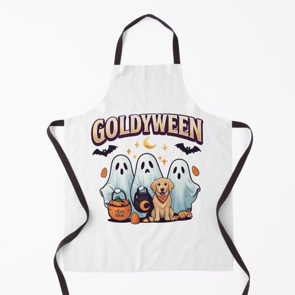 Item preview, Goldyween – Spooky Golden Retriever Halloween Edition designed and sold by GoxyVision.