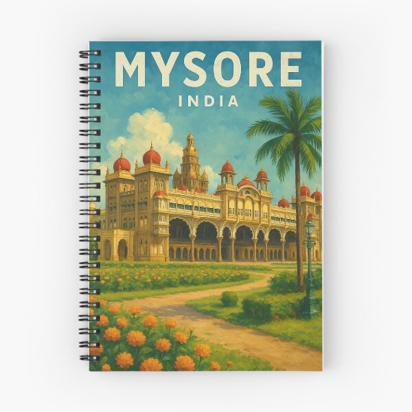 Item preview, Mysore Palace Garden View, India designed and sold by Aryabek.
