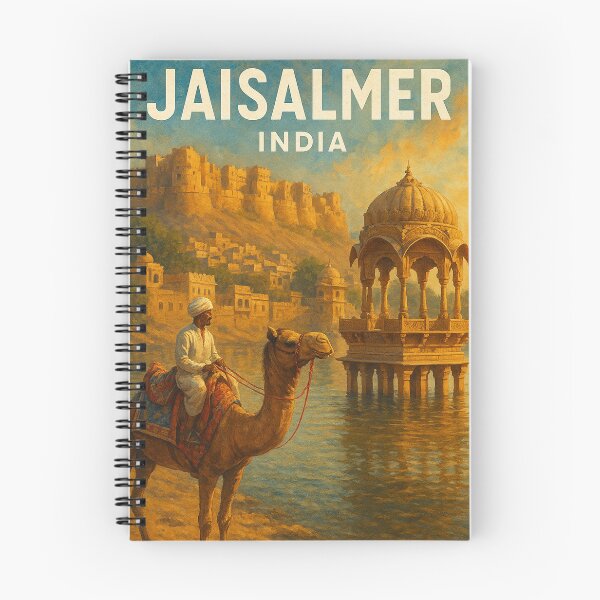 Item preview, Jaisalmer Fort and Gadisar Lake, Rajasthan designed and sold by Aryabek.
