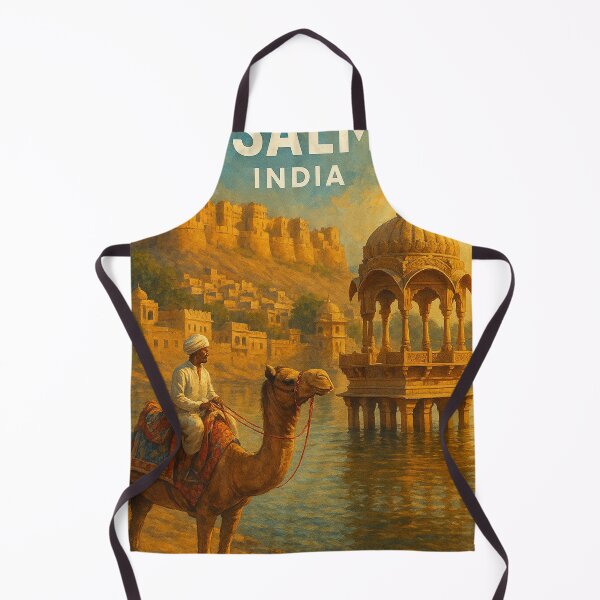 Item preview, Jaisalmer Fort and Gadisar Lake, Rajasthan designed and sold by Aryabek.