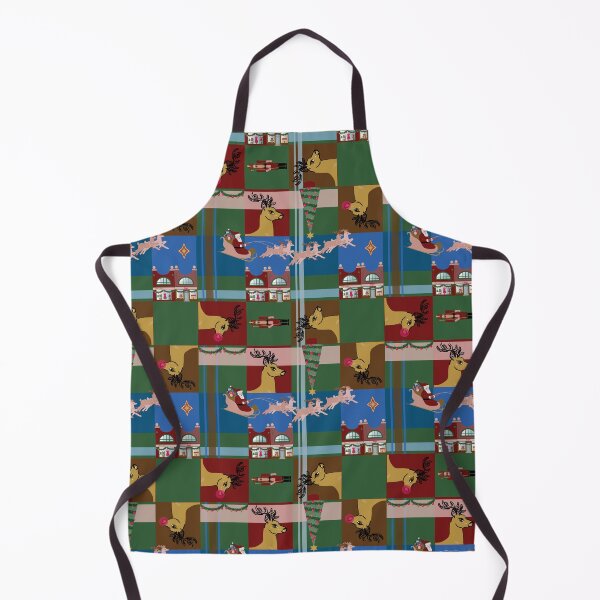 Item preview, Whimsical Reindeer Advent Plaid, Xmas pattern designed and sold by ncxadair.