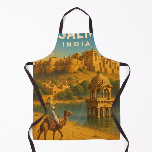 Item preview, Jaisalmer Fort Overlooking Gadisar Lake, India designed and sold by Aryabek.