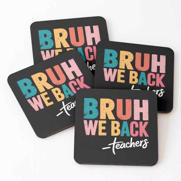 Item preview, Bruh We Back Teachers Back To School designed and sold by brynatshop.