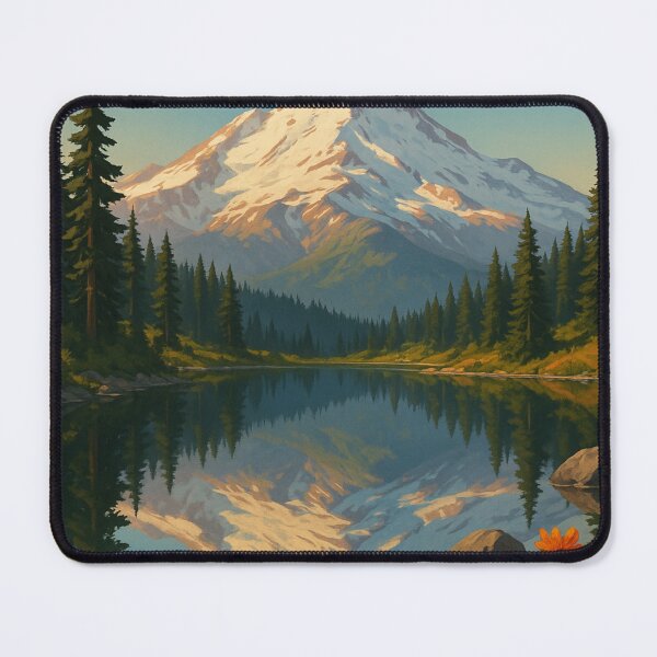 Item preview, Mount Baker Reflected in Mirror Lake, Washington designed and sold by Aryabek.