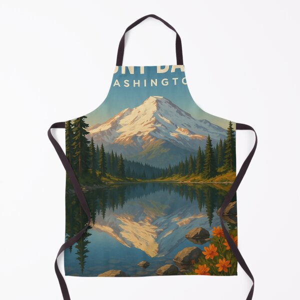 Item preview, Mount Baker Reflected in Mirror Lake, Washington designed and sold by Aryabek.