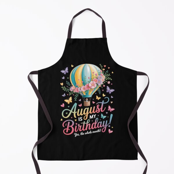 Item preview, August is My Birthday Cute Bday Party designed and sold by blueyeeti.