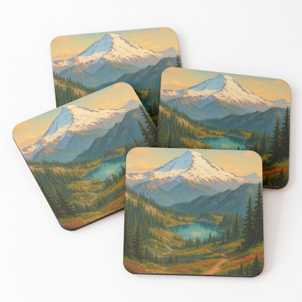 Item preview,  Trail to Mount Baker Overlooking Alpine Lake, Washington designed and sold by Aryabek.