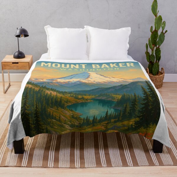 Item preview,  Trail to Mount Baker Overlooking Alpine Lake, Washington designed and sold by Aryabek.