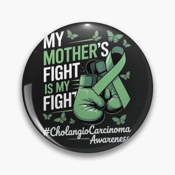Item preview, Green Ribbon Mother Cholangiocarcinoma Awareness  designed and sold by ConceptualVibes.