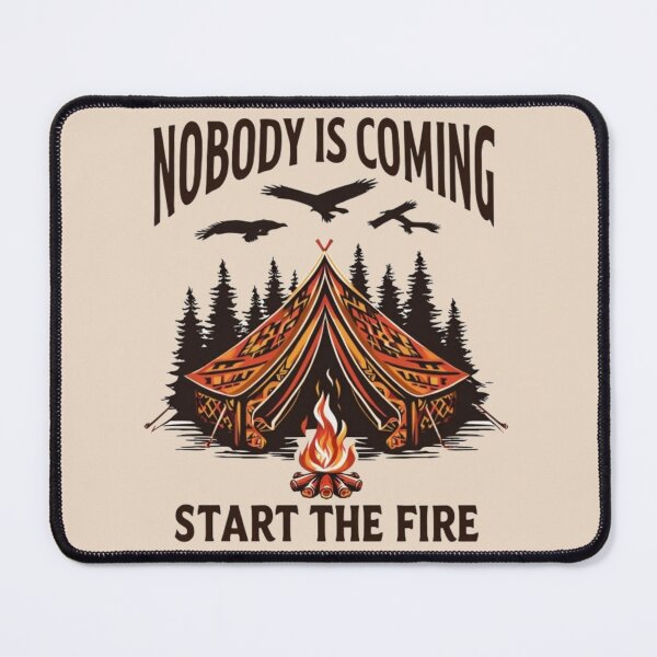 Item preview, Camping Survival Motivational Quote designed and sold by AmabelleAtelier.