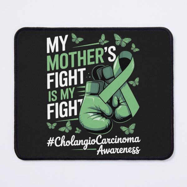 Item preview, Green Ribbon Mother Cholangiocarcinoma Awareness designed and sold by ConceptualVibes.