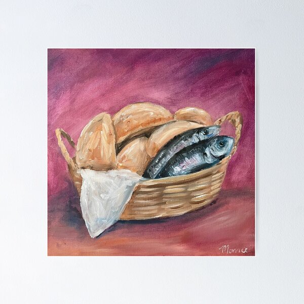 Item preview, Five loaves and two fish  designed and sold by Cheryl Morrice Studio.