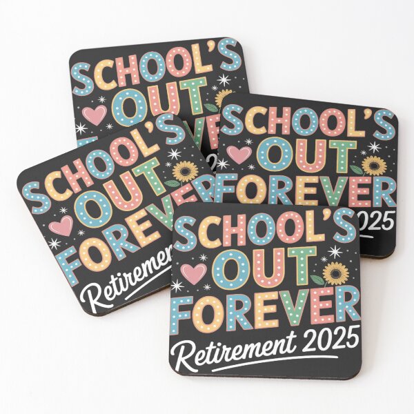 Item preview, Groovy School's Out Forever Retirement 2025 Retired designed and sold by ConceptualVibes.