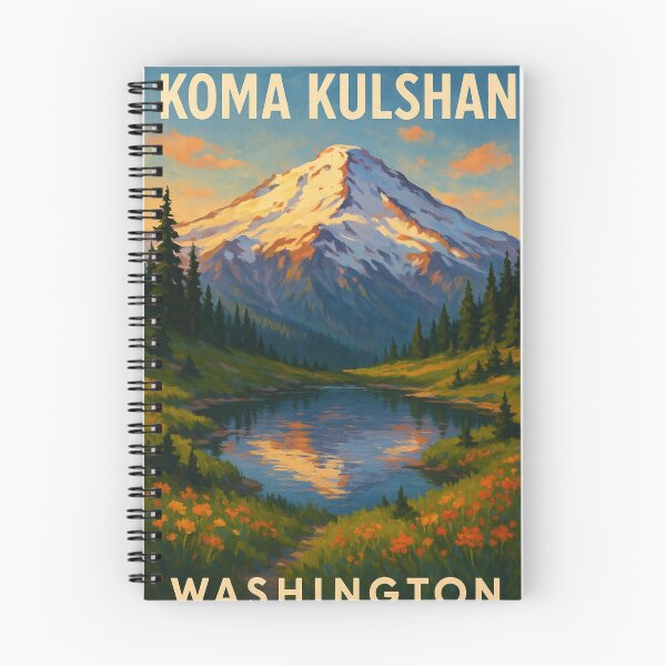 Item preview,  Koma Kulshan Reflections at Sunset, Washington designed and sold by Aryabek.