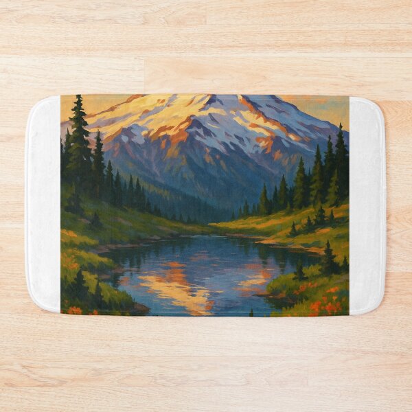 Item preview,  Koma Kulshan Reflections at Sunset, Washington designed and sold by Aryabek.