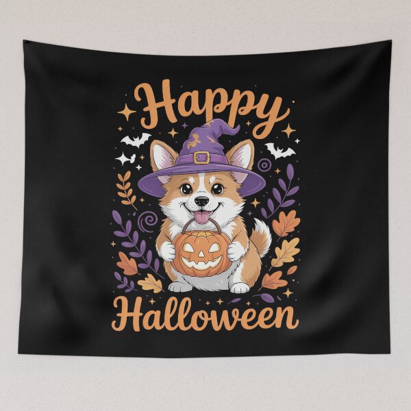 Item preview, Happy Halloween Corgi Dog Lover Corgi Mom Halloween Day designed and sold by brynatshop.