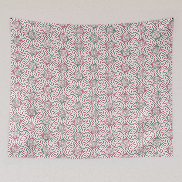 Item preview, Psychedelic Spiral Burst – Retro Wavy Trippy Pattern designed and sold by NorthernMan10.