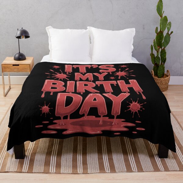 Item preview, Bday Birthday Funny Horror Movie Lovers Halloween designed and sold by blueyeeti.