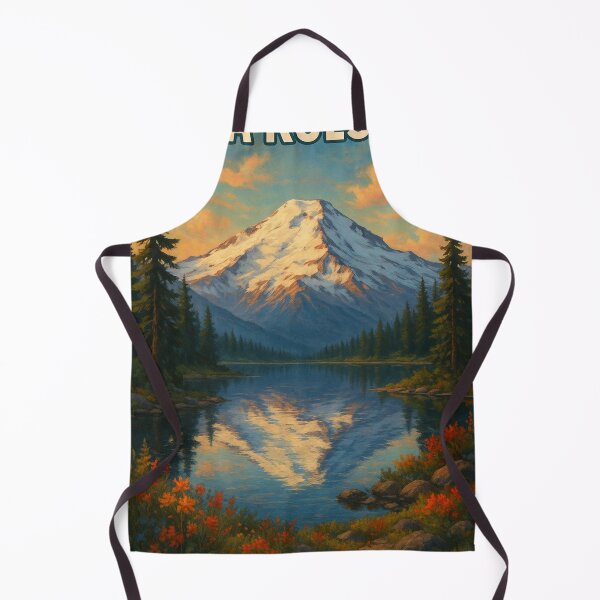 Item preview, Mount Baker Sunrise Over Alpine Lake, Washington designed and sold by Aryabek.