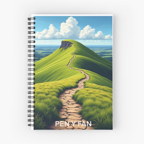 Item preview, Pen Y Fan Travel Poster, Perfect Gift for Travel Enthusiasts, Vintage Style Wall Art, Uk art for home decor, Pen Y Fan print. Sticker designed and sold by Thegalleryshop1.