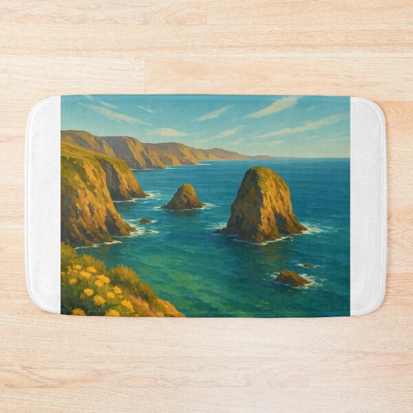 Item preview,  Coastal Cliffs of Channel Islands, California designed and sold by Aryabek.