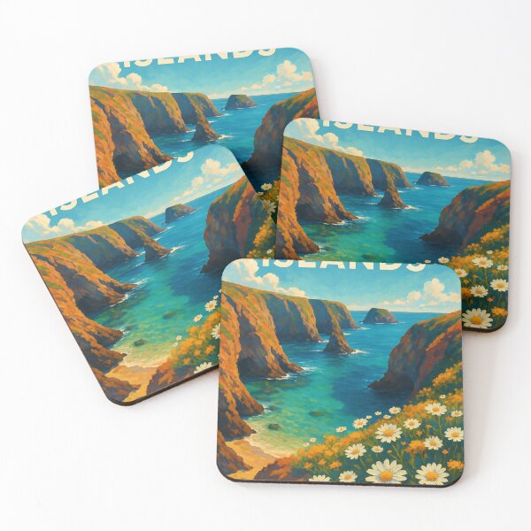 Item preview,  Wildflower Bloom Overlooking Channel Islands, California designed and sold by Aryabek.