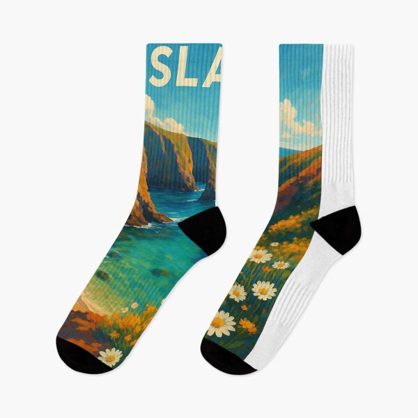 Item preview,  Wildflower Bloom Overlooking Channel Islands, California designed and sold by Aryabek.