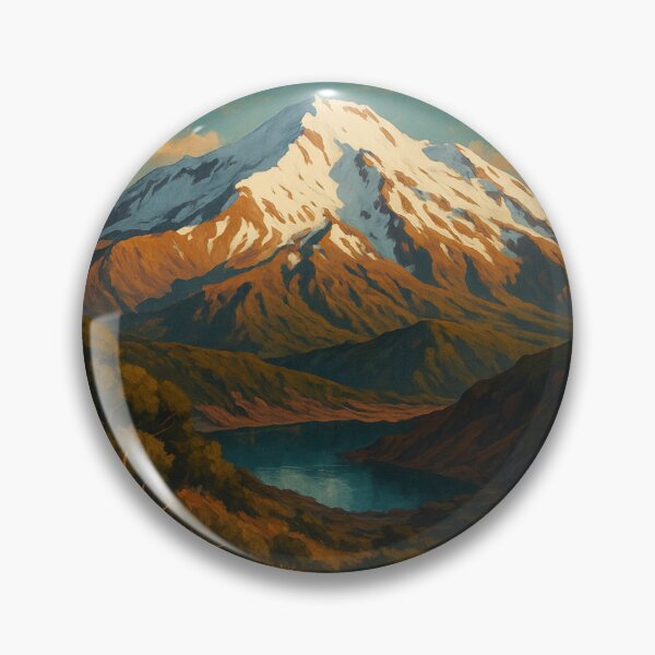 Item preview,  Mount Ruapehu Overlooking Crater Lake, New Zealand designed and sold by Aryabek.