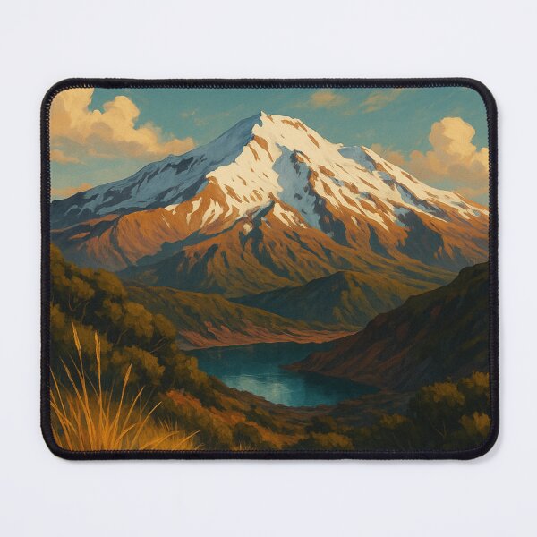 Item preview,  Mount Ruapehu Overlooking Crater Lake, New Zealand designed and sold by Aryabek.