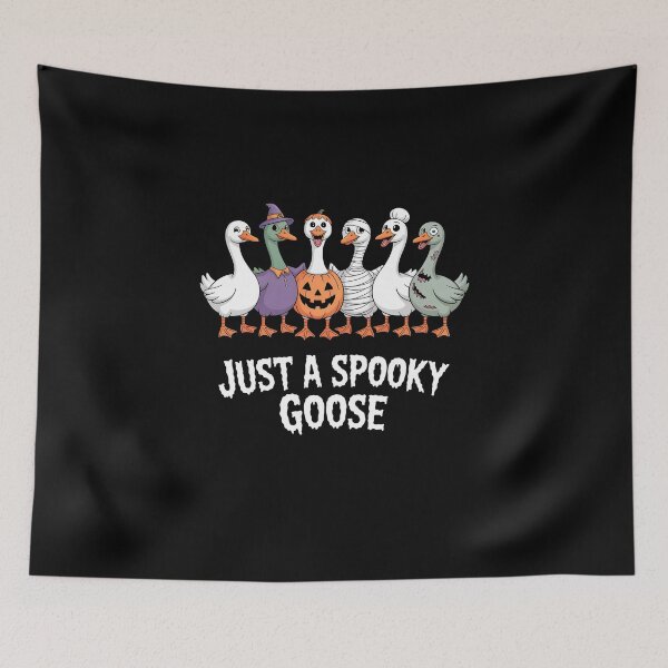 Item preview, Just a Spooky Goose – Funny Halloween Goose Costume Design designed and sold by MissRasheedHam.