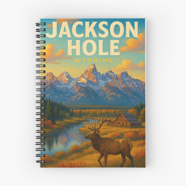 Item preview, Elk and Barn in Jackson Hole Valley, Wyoming designed and sold by Aryabek.