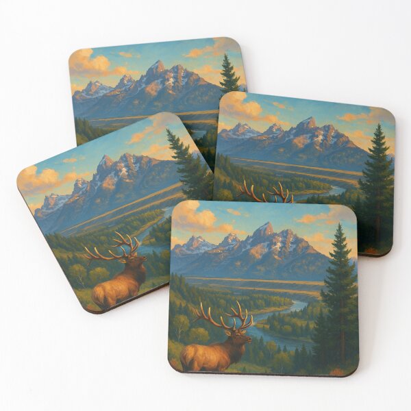 Item preview,  Grand Teton Panorama from Jackson Hole, Wyoming designed and sold by Aryabek.