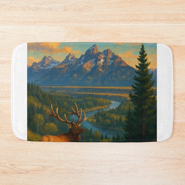 Item preview,  Grand Teton Panorama from Jackson Hole, Wyoming designed and sold by Aryabek.