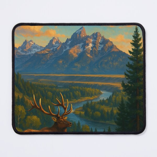 Item preview, Grand Teton Panorama from Jackson Hole, Wyoming designed and sold by Aryabek.