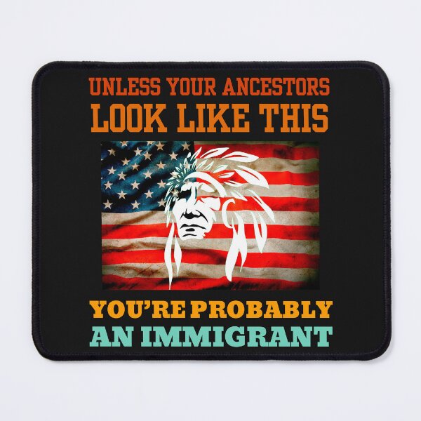 Item preview, First Nation Native American heritage support Immigrat designed and sold by erozzz.