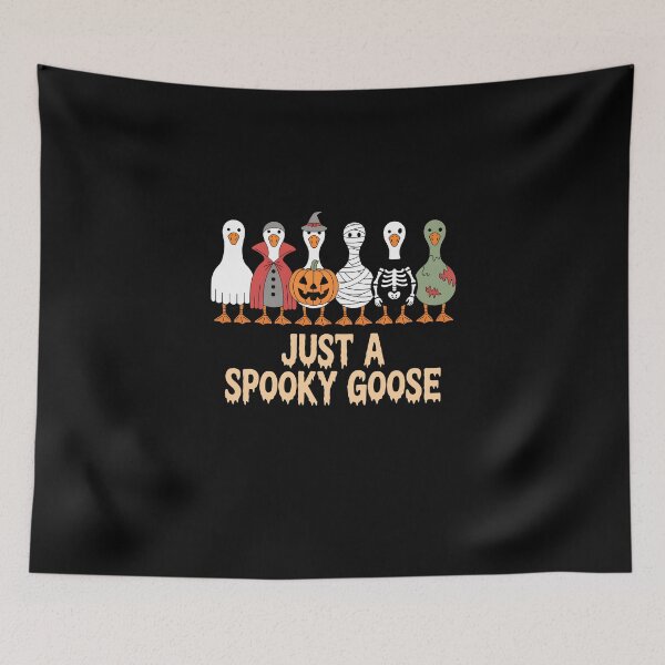 Item preview, Just a Spooky Goose – Funny Halloween Goose Costume Design designed and sold by MissRasheedHam.