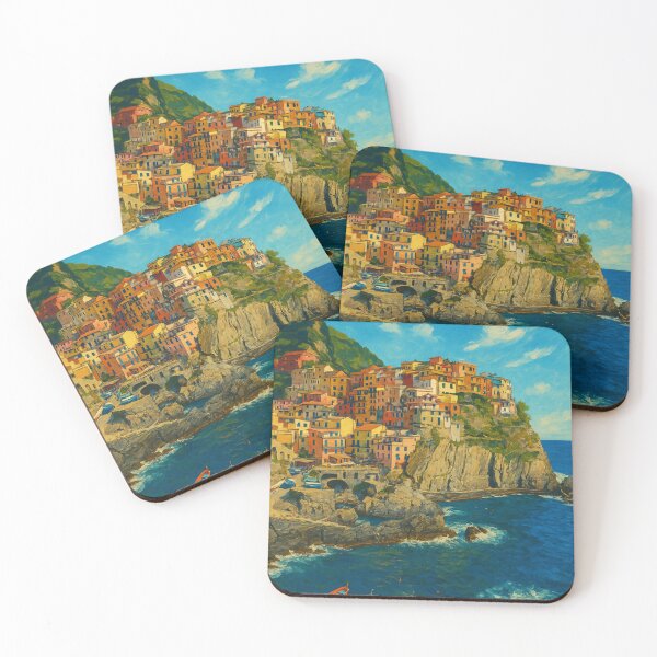 Item preview, Colorful Cliffs of Manarola, Cinque Terre, Italy designed and sold by Aryabek.